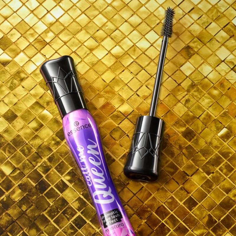 essence call me QUEEN maskara z učinkom umetnih trepalnic odtenek Black 115 ml