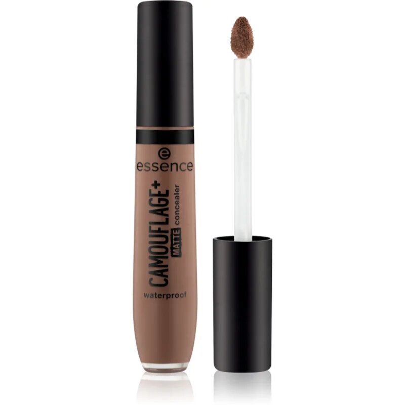 essence CAMOUFLAGE+ MATTE tekoči korektor z mat učinkom odtenek 200 8 ml