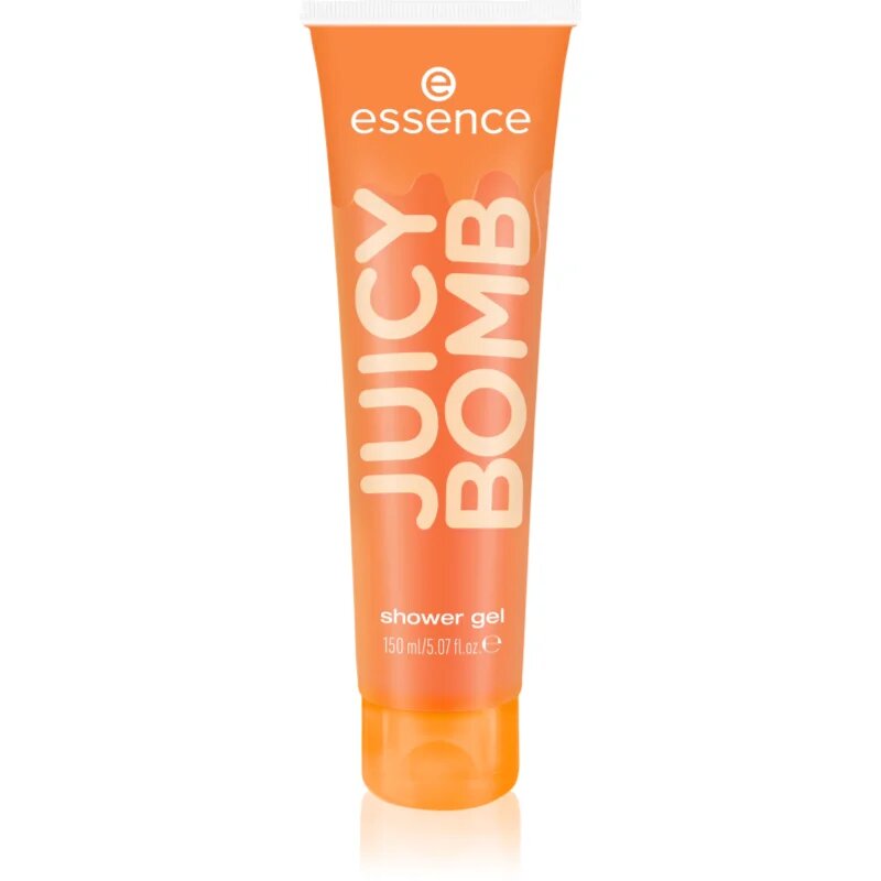 essence caramelted Juicy Bomb gel za prhanje z vonjem po karameli 01 Caramel Splash! 150 ml