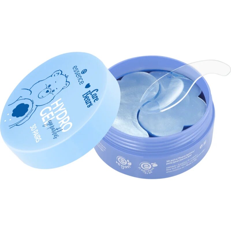 essence Care Bears hidrogel blazinice za predel okoli oči 01 Do Not Disturb 60 kos