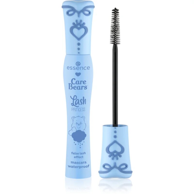 essence Care Bears Lash PRINCESS vodoodporna maskara za učinek umetnih trepalnic odtenek 01 No Rain No Rainbow 12 ml