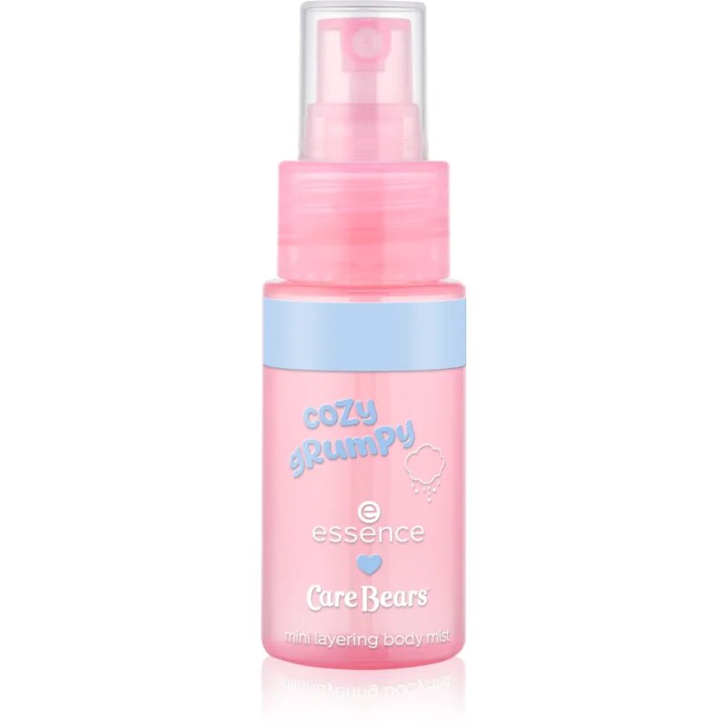 essence Care Bears odišavljeno pršilo za telo mini za ženske 01 Cozy Grumpy 35 ml