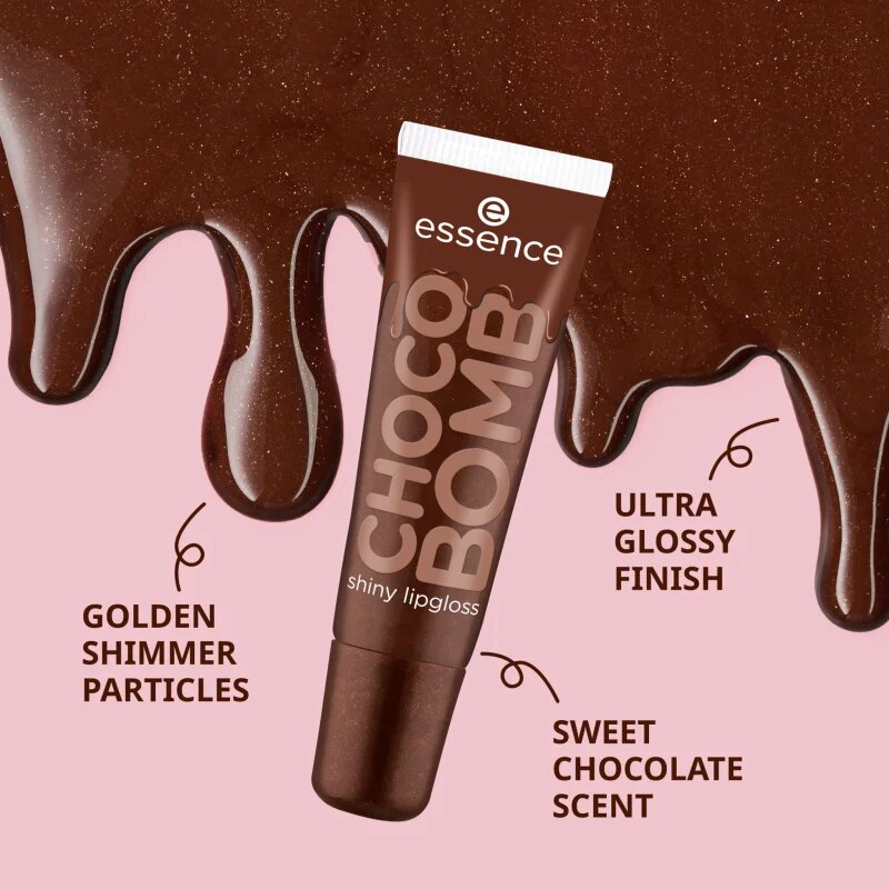 essence Choco Bomb bleščeči sijaj za ustnice 10 ml