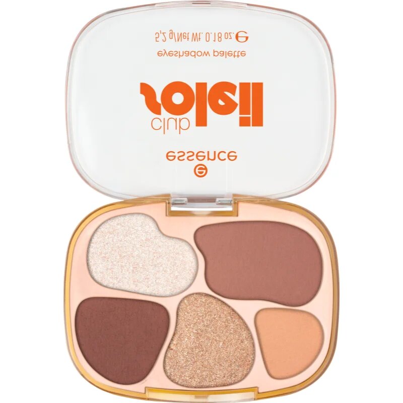 essence club SOLEIL paleta senčil za oči odtenek 01 Soleil? Say no more! 5.2 g