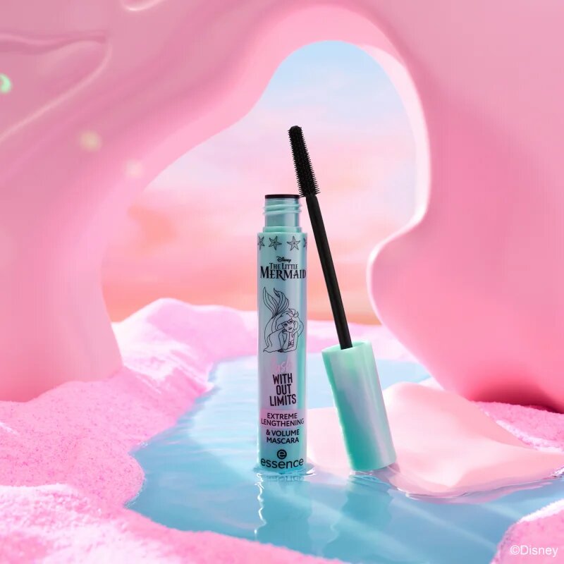 essence Disney The Little Mermaid maskara za volumen in podaljšanje trepalnic odtenek 01 I Sea You 13 ml