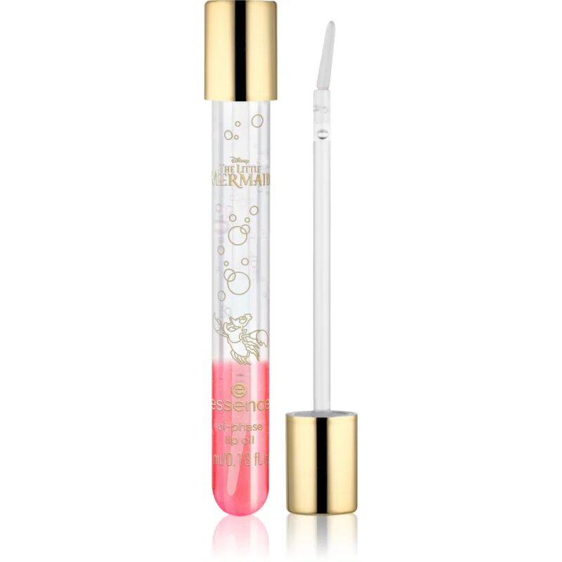 essence Disney The Little Mermaid olje za ustnice za bleščeč sijaj odtenek 02 Swim Towards Your Dreams 4 ml