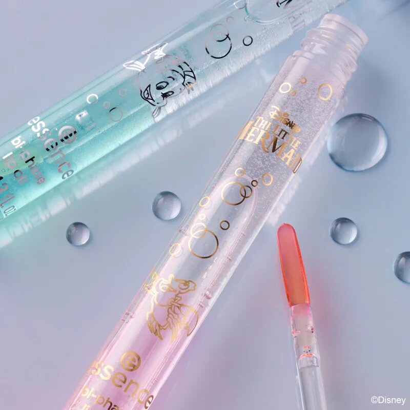 essence Disney The Little Mermaid olje za ustnice za bleščeč sijaj odtenek 02 Swim Towards Your Dreams 4 ml