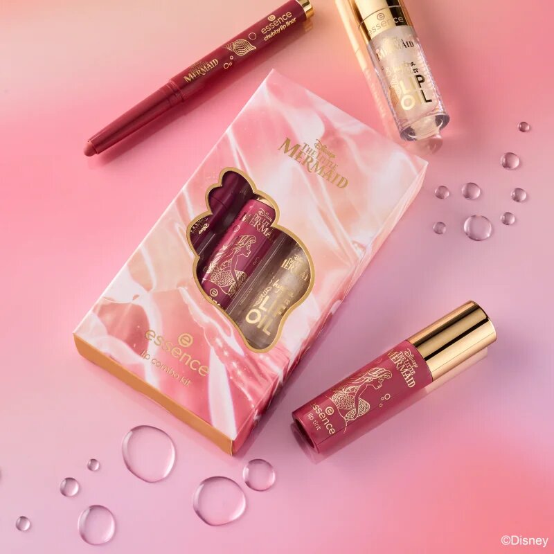 essence Disney The Little Mermaid set za ustnice