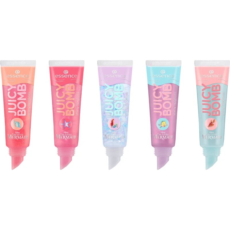essence Disney The Little Mermaid set za ustnice za bleščeč sijaj