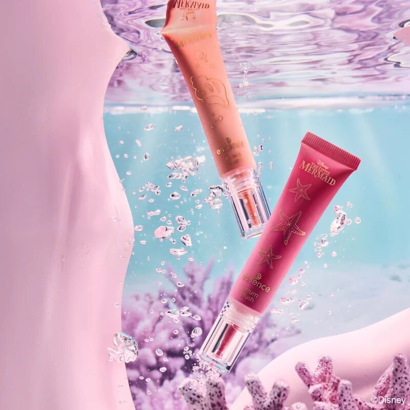 essence Disney The Little Mermaid tekoče rdečilo odtenek 02 A Splash Of Freedom 17 ml