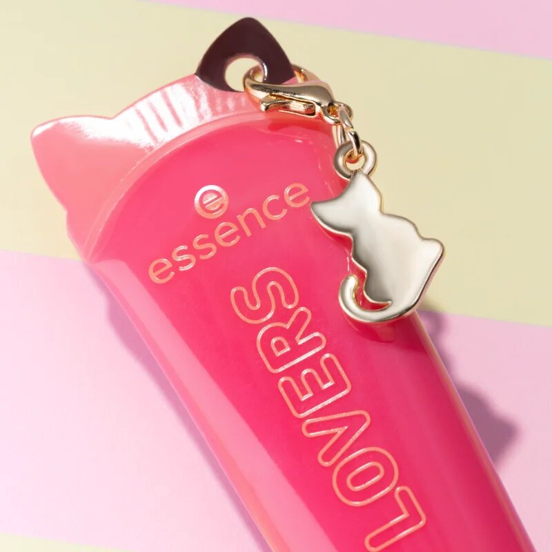 essence DOG GANG OR CAT CREW?!? CAT LOVERS tonirani balzam za ustnice s peptidi odtenek 01 Little Paw 13 ml