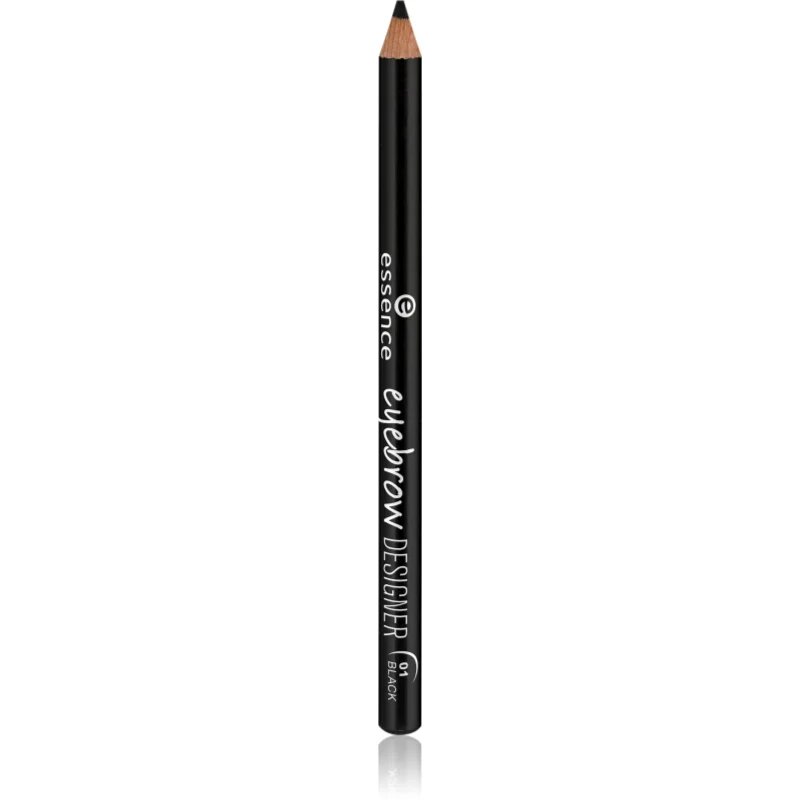essence Eyebrow DESIGNER svinčnik za obrvi odtenek 01 Black 1 g