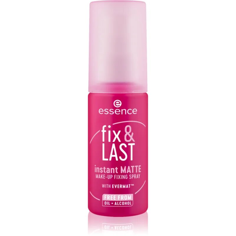 essence Fix & LAST MATTE matirajoče pršilo za utrjevanje make-upa 50 ml