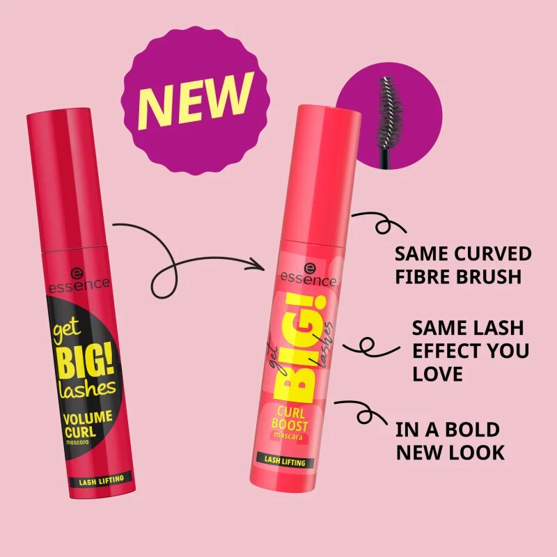 essence Get BIG! Lashes maskara za večji volumen 12 ml