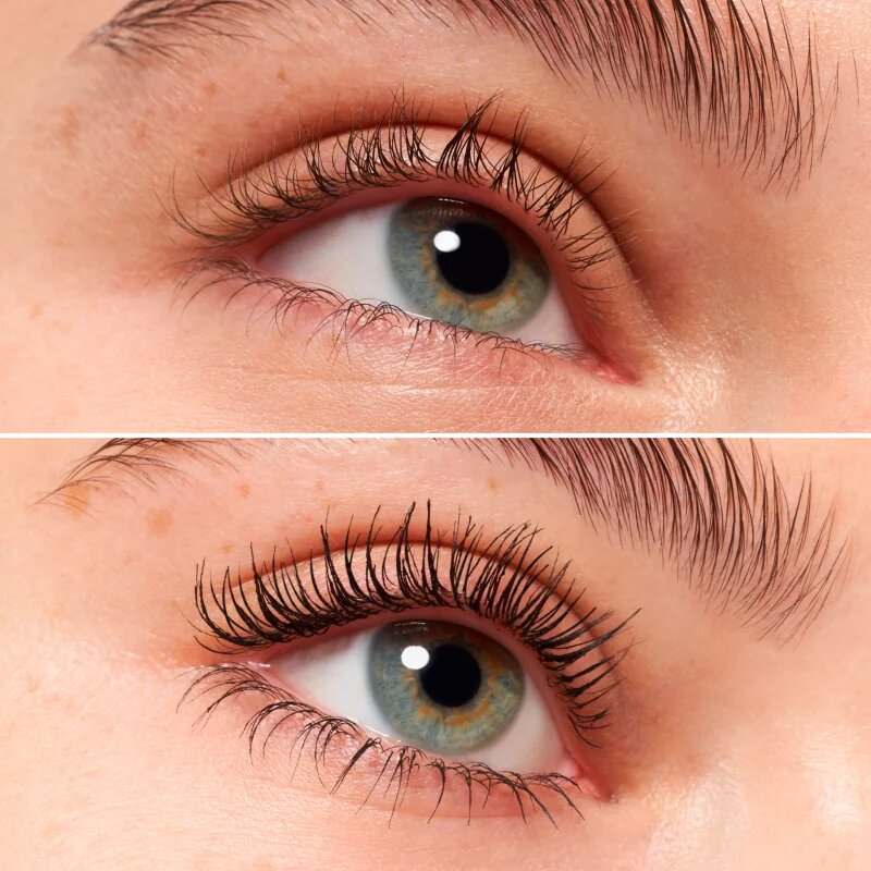 essence Get BIG! Lashes maskara za volumen in privihanje trepalnic odtenek 01 Black 12 ml