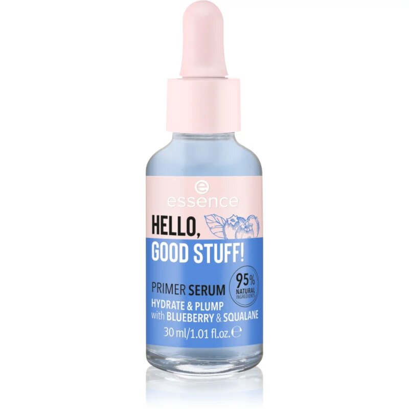essence Hello Good Stuff! Blueberry & Squalane vlažilni serum 30 ml