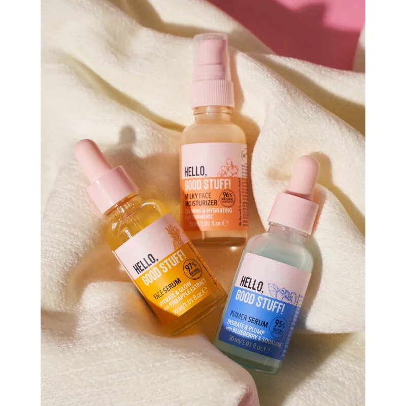 essence Hello Good Stuff! Blueberry & Squalane vlažilni serum 30 ml