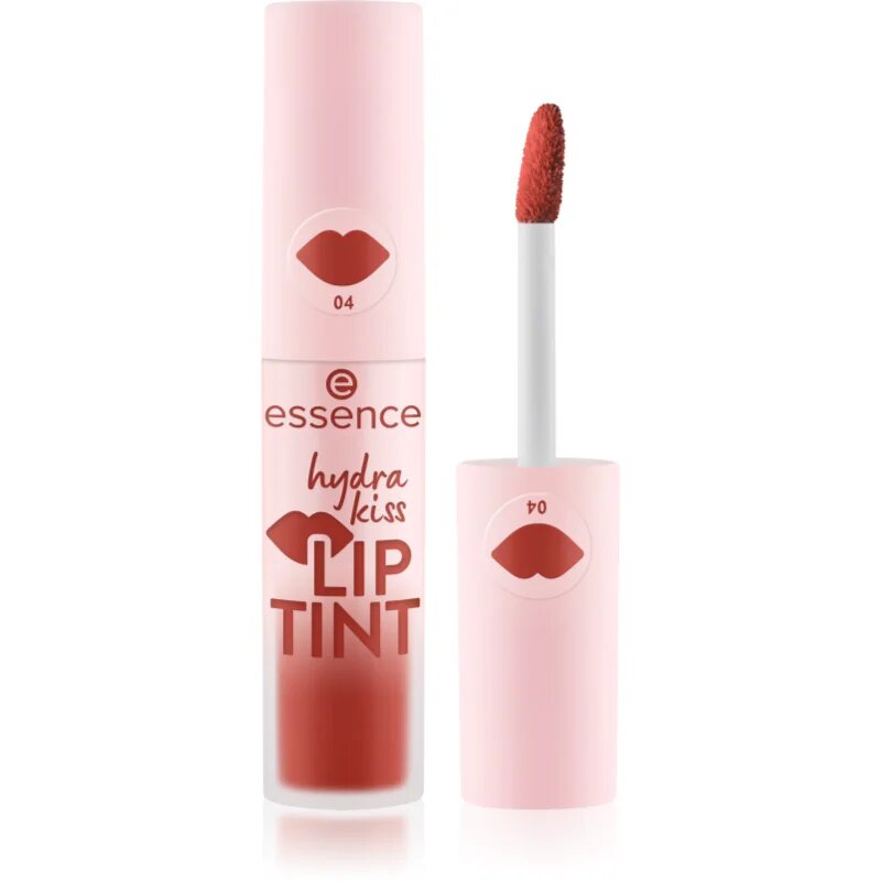 essence Hydra Kiss barva za ustnice odtenek 04 Classy Red 4 ml