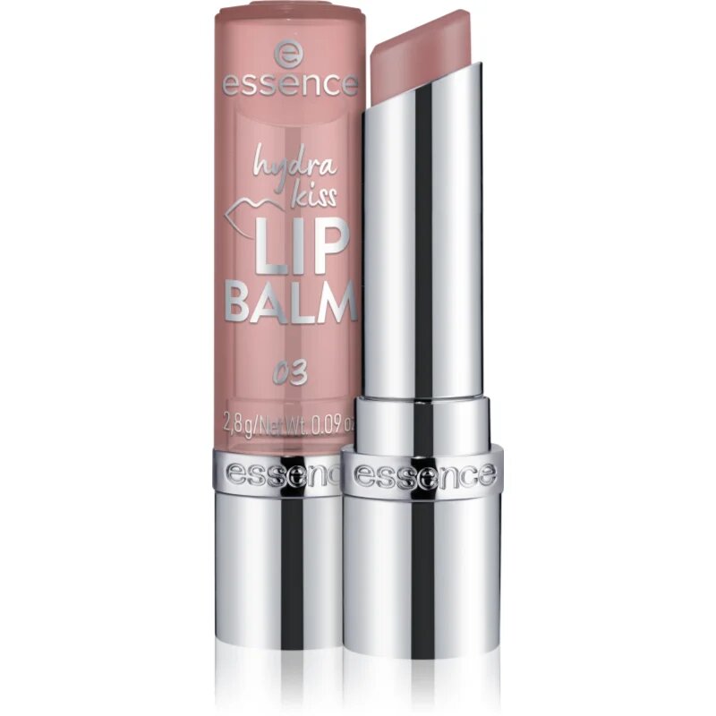 essence Hydra Kiss Lip Balm balzam za sijoče ustnice odtenek 03 Cocoa Kiss 2.8 g
