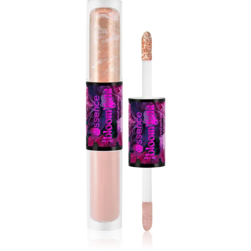 essence in the bloom'light tekoče senčilo za oči duo odtenek 01 Dreamin' In the Twilight 34 g
