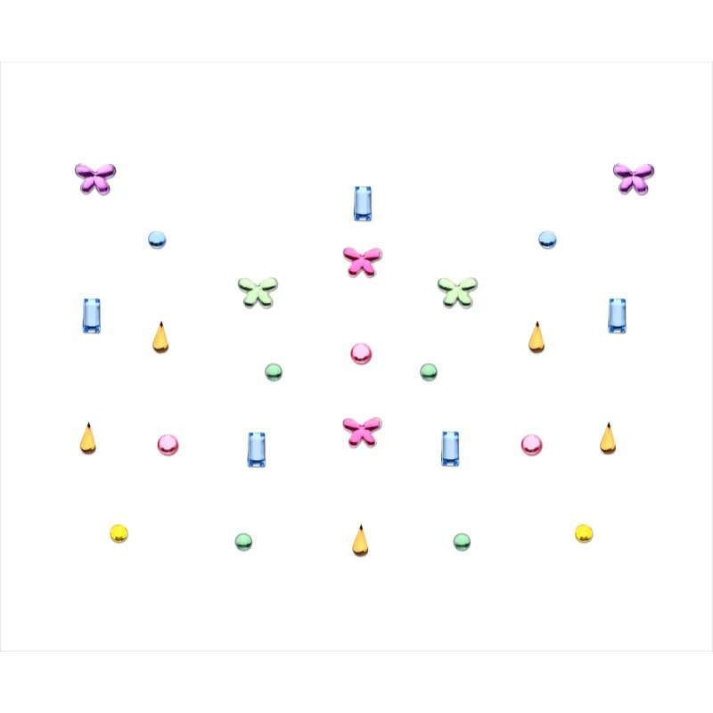 essence it's a RAINBOW BLING nalepke za nohte 27 kos