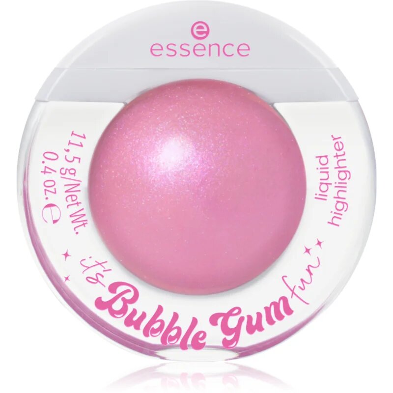 essence it's Bubble Gum fun tekoči osvetljevalec za sijoč videz 11 g
