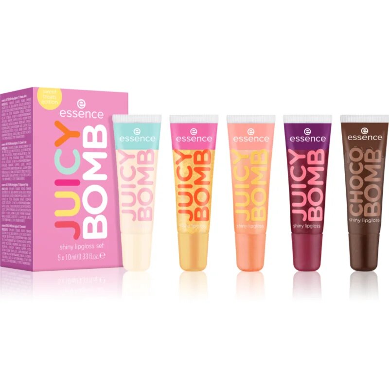 essence Juicy Bomb darilni set za ustnice 04 Sugar Coated