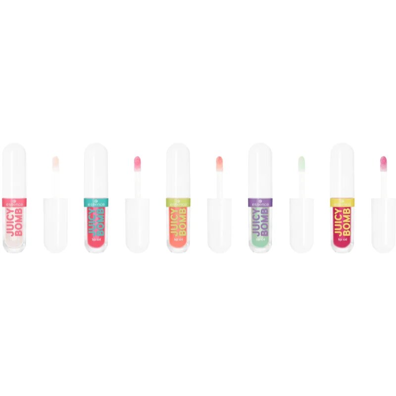 essence Juicy Bomb Lip Oil Set darilni set za ustnice 5 kos