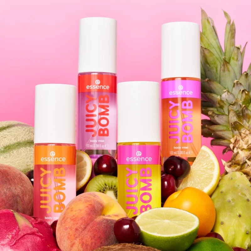 essence Juicy Bomb meglica za telo dišave 05 Sugar Swirl 100 ml