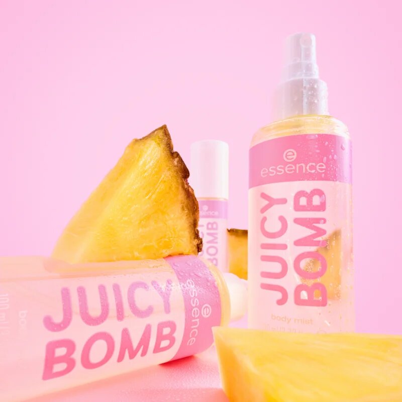 essence Juicy Bomb Tropical Drop meglica za telo za ženske dišave 108 Pineapple Paradise 100 ml