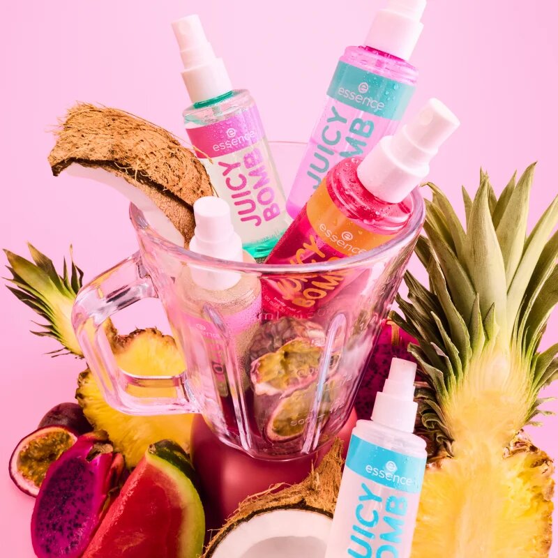 essence Juicy Bomb Tropical Drop meglica za telo za ženske dišave 110 Mango Mellow 100 ml