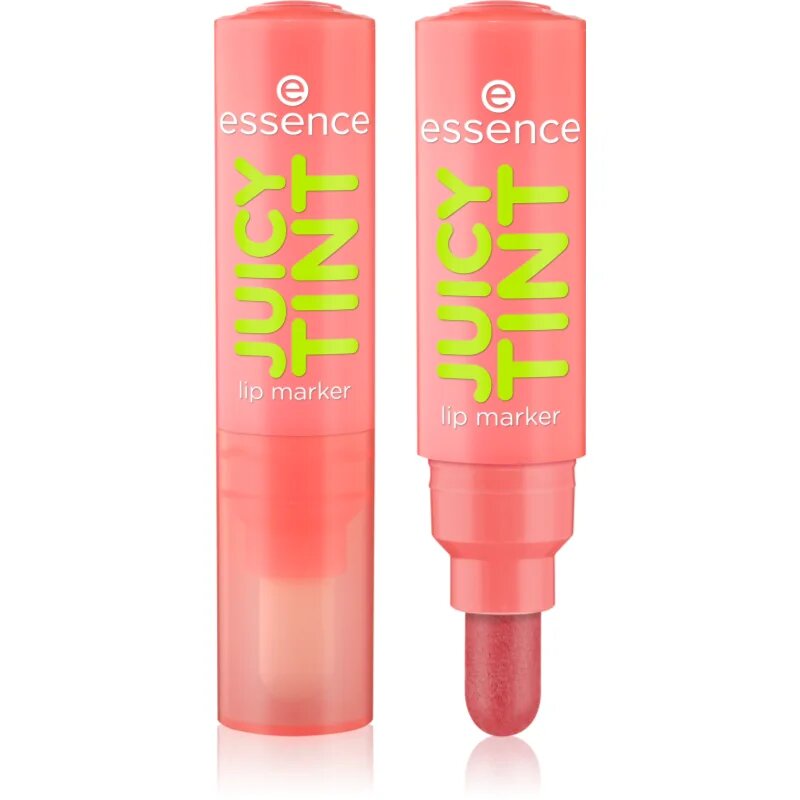 essence JUICY TINT flomaster za ustnice odtenek 01 Peach Pop 3.5 ml