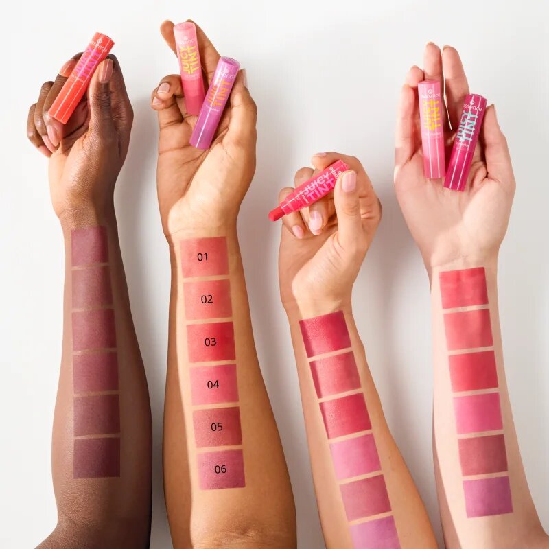 essence JUICY TINT flomaster za ustnice odtenek 01 Peach Pop 3.5 ml