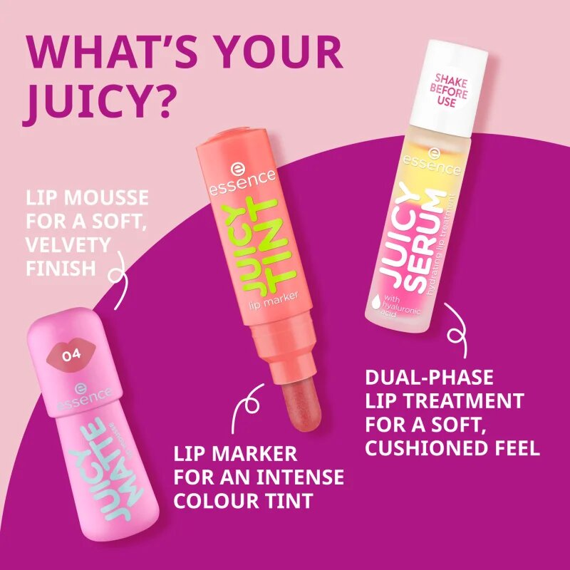 essence JUICY TINT flomaster za ustnice odtenek 01 Peach Pop 3.5 ml