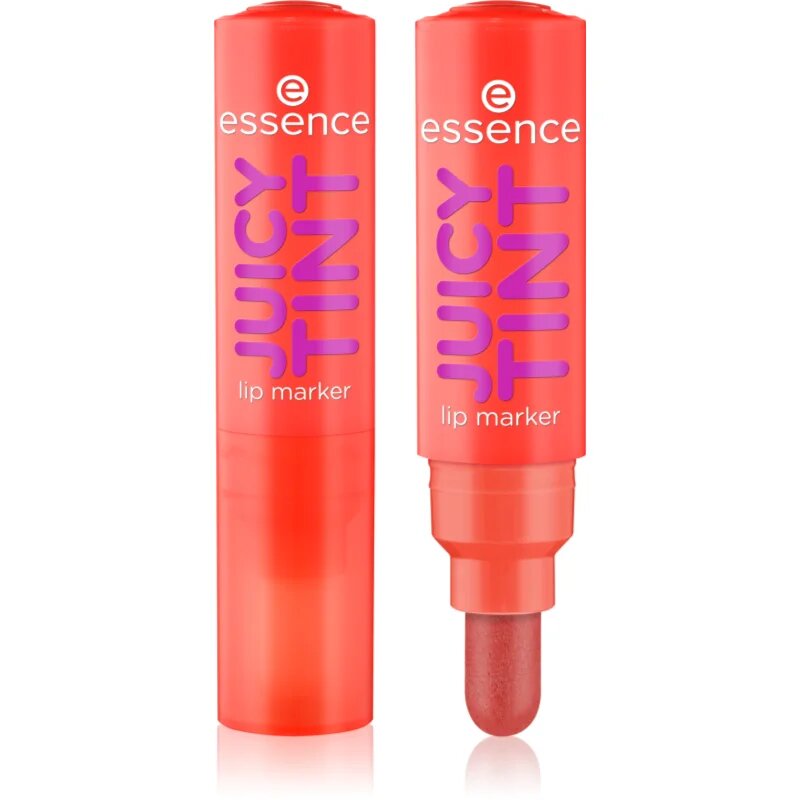 essence JUICY TINT flomaster za ustnice odtenek 02 Strawberry Szn 3.5 ml