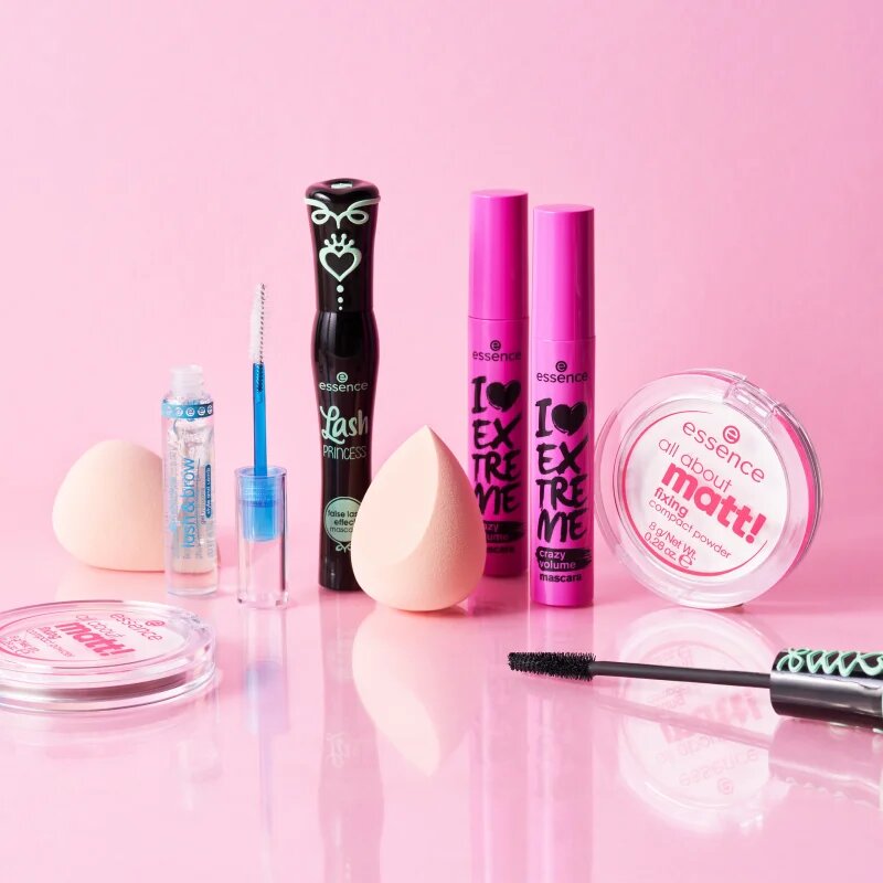 essence Lash & Brow gelasta maskara za trepalnice in obrvi 9 ml