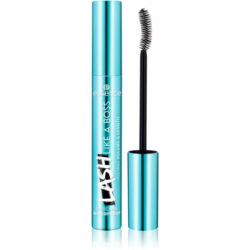 essence Lash Like a Boss podaljševalna maskara za polne trepalnice vodoodporna odtenek Black 95 ml