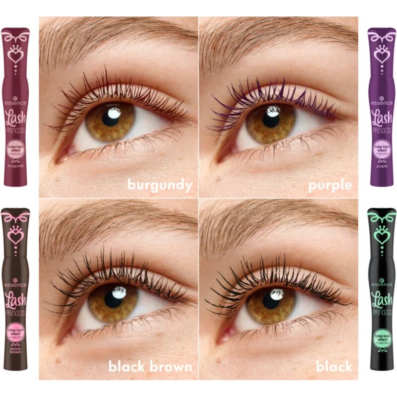 essence Lash PRINCESS maskara z učinkom umetnih trepalnic odtenek Purple 12 ml