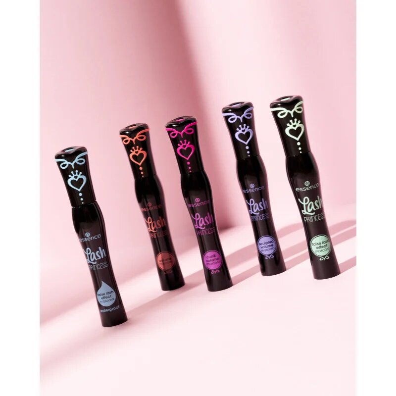 essence Lash PRINCESS maskara z učinkom umetnih trepalnic vodoodporna odtenek Black 12 ml