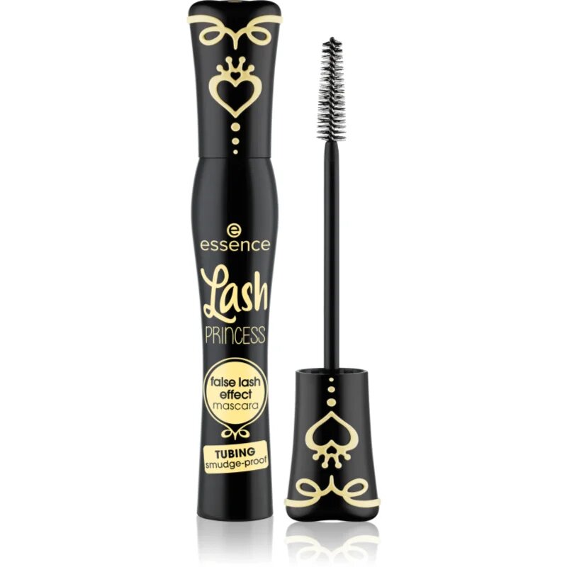 essence Lash PRINCESS TUBING maskara z učinkom umetnih trepalnic odtenek 01 Black 12 ml