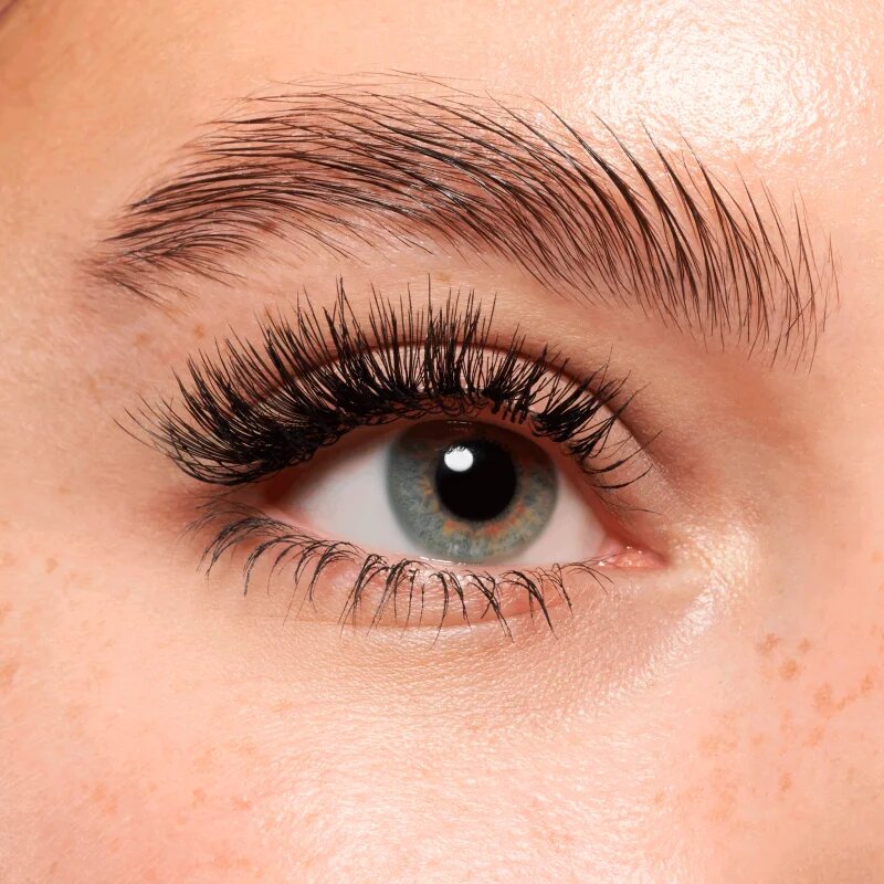 essence LASHES TO IMPRESS umetne trepalnice z lepilom 8 kos