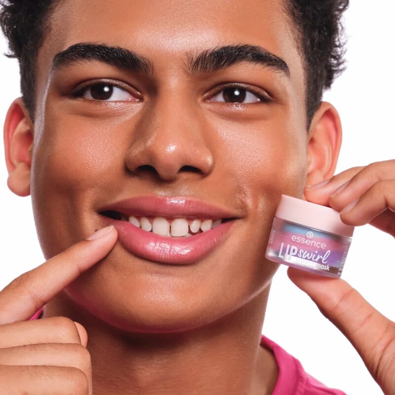 essence LIP swirl vlažilna maska za ustnice s hranilnim učinkom 8 g