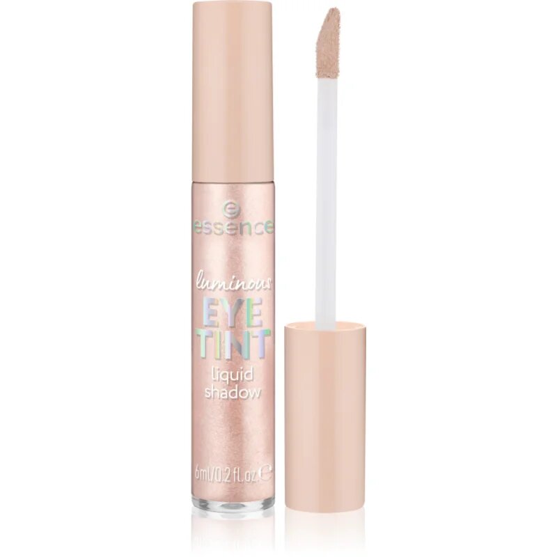 essence Luminous EYE TINT tekoče senčilo za oči odtenek 02 Gleaming Charm 6 ml