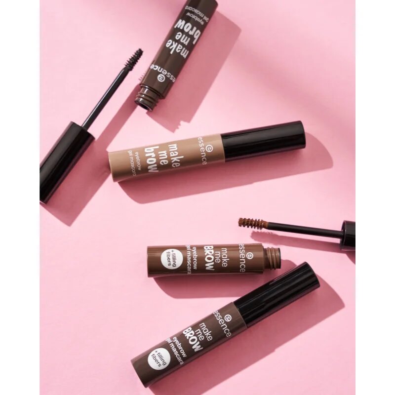 essence Make Me Brow gel za obrvi odtenek 02 Browny Brows 38 ml