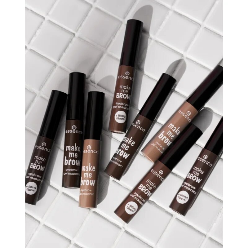 essence Make Me Brow gel za obrvi odtenek 02 Browny Brows 38 ml