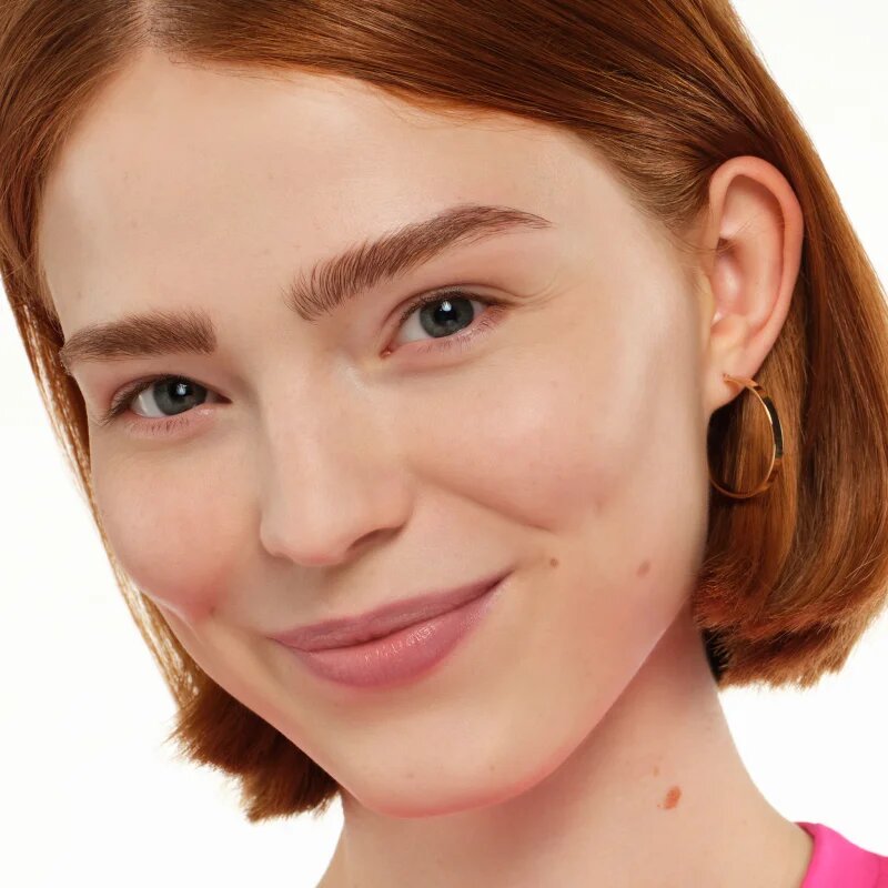 essence Microblading svinčnik za obrvi s čopičem odtenek Light Brown 0.6 ml
