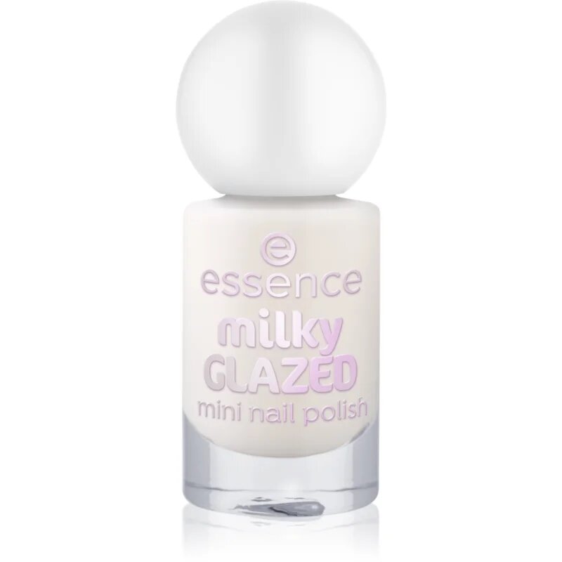 essence milky GLAZED lak za nohte mini odtenek 21 5 ml