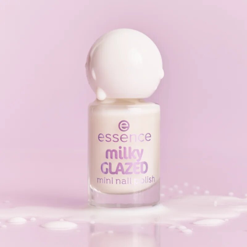 essence milky GLAZED lak za nohte mini odtenek 21 5 ml