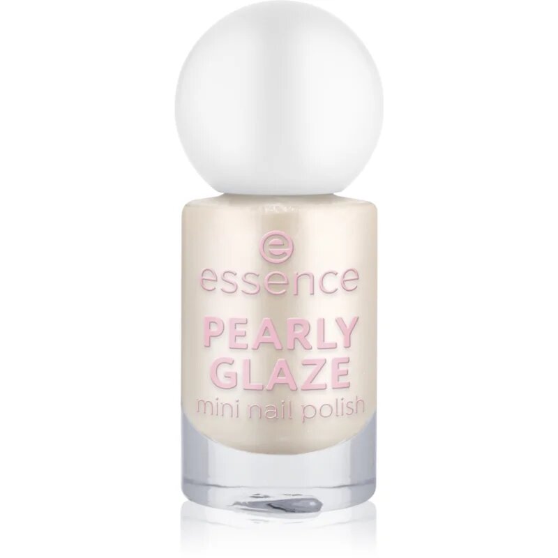 essence PEARLY GLAZE bleščeči lak za nohte mini odtenek 16 5 ml