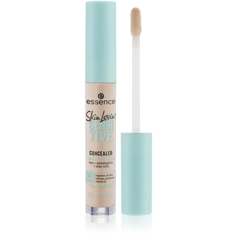 essence Skin Lovin' Sensitive tekoči korektor odtenek 20 Medium 35 ml